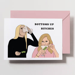 'Bottoms Up' RHOBH Card