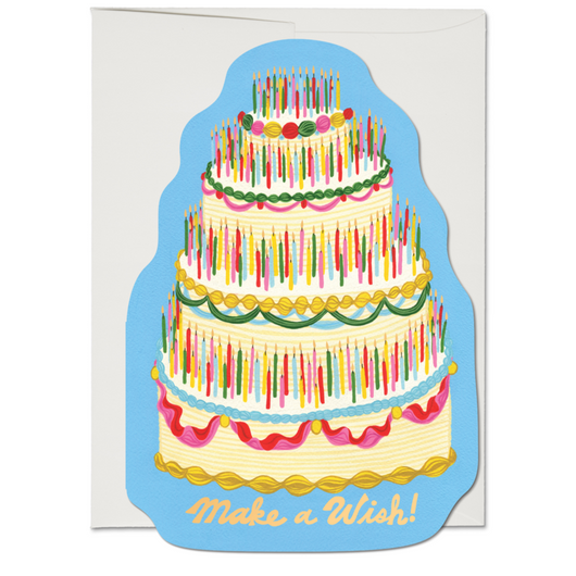 'Make a Wish' Birthday Cake Card
