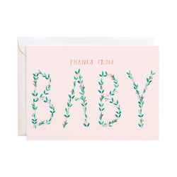 'Thanks from Baby' Notecards (Set of 6 Blank Cards)
